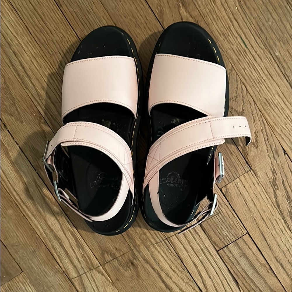 Dr. Martens Pink Voss sandals
